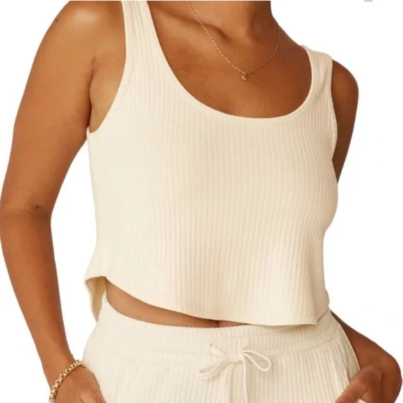 Beyond Yoga Set Well Travelled Cardigan and Tank - Picture 6 of 12